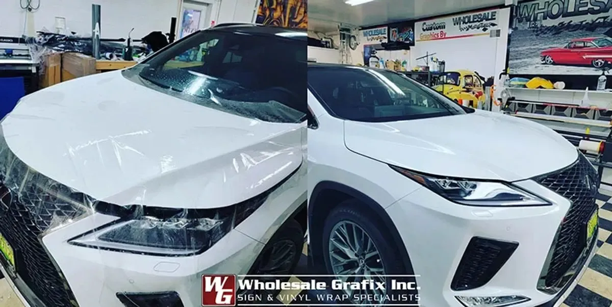 Classic 1969 Camaro in the shop for paint protection film